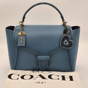 Coach Blue Satchel Bag